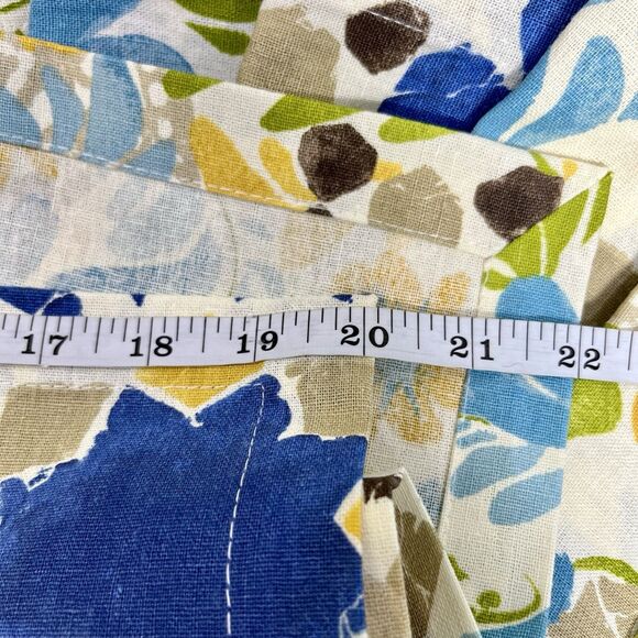 POTTERY BARN Linen Napkins 20x20 Floral Tropical Set of 12 - Picture 8 of 8